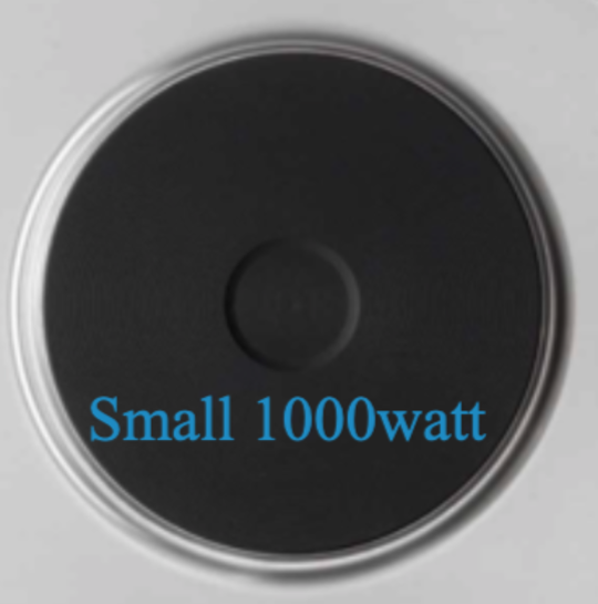 Robinhood cooktop solid element 1000 watt small HEAC604SKSS, HEAC604, cbes601b, ***F145A-1